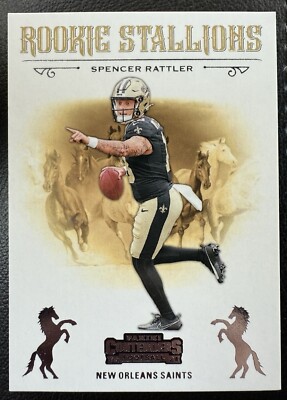 2024 Contenders Spencer Rattler Rookie Stallions #11 Saint RC | eBay