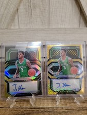 2021-22 PANINI PRIZM #5/5 & #2/10 JAVION HAMLET DRAFT PICKS GOLD AUTO & BLACK ⚫️