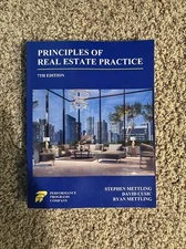 Principles of Real Estate Practice: 7th Edition