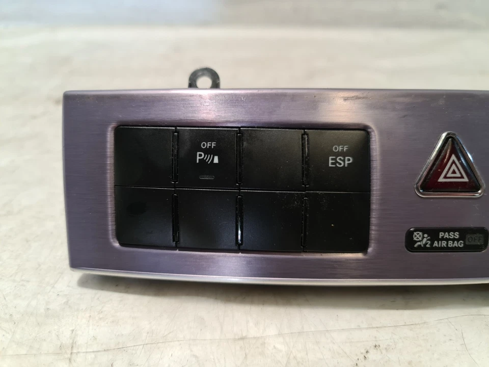 Mercedes-Benz CLC Hazard Central Lock Switch Panel ESP 2009 CLC200 2038700151 - Image 4 of 4