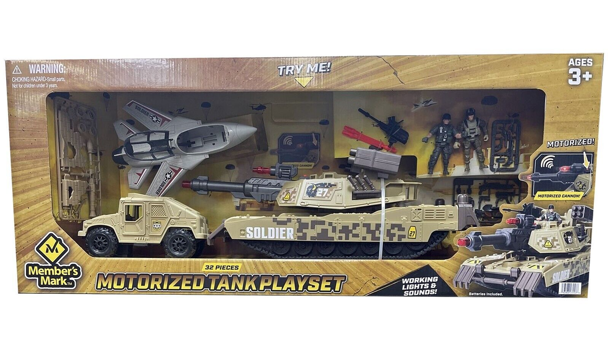 その他 MILITARY PLAYSET/MOTOR MAX Vintage Motormax Military