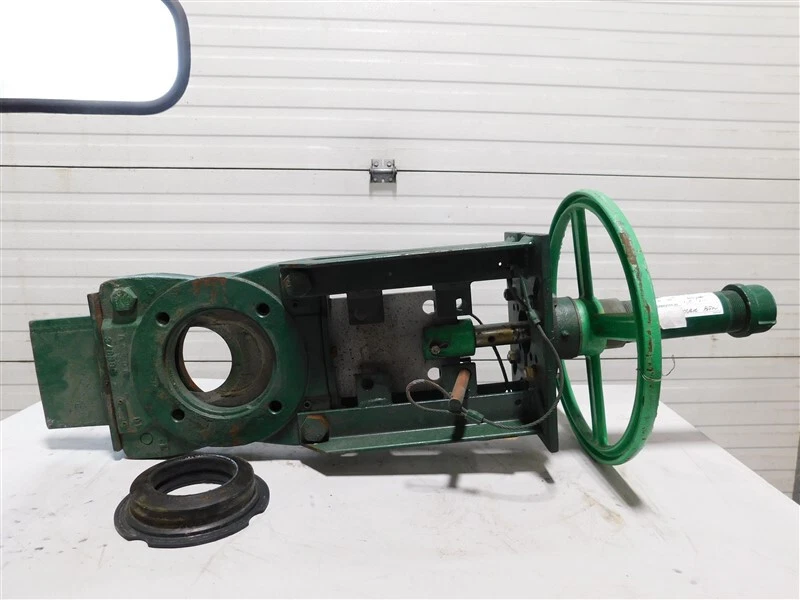 USADO 3" Clarkson KGD3 Bidireccional Estilo Oblea Lodos Cuchillo Válvula de Compuerta Foto 2 de 4