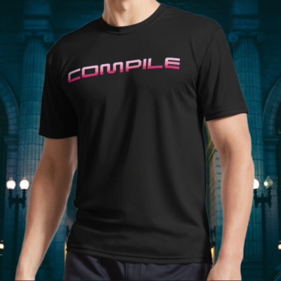 NEW! Compile Logo Long Sleeve T-Shirt Funny Size S to 5XL