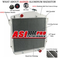 4row Radiator Fit 1946-1948 Chevrolet Fleetline Fleetmaster Base Chevy V8. 4row Radiator Fit 1946-1948 Chevrolet Fleetline Fleetmaster Base Chevy V8.