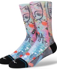Stance MARVEL Oblow PMA Casual Crew Height Socks Unisex Size Medium NWT