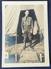 WW II - Original photo of U S Soldier - Must See
