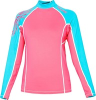 Bare Womens Long Sleeve Lycra Skin Sunguard Rash Guard Small on sale Bare Womens Long Sleeve Lycra Skin Sunguard Rash Guard Small on sale