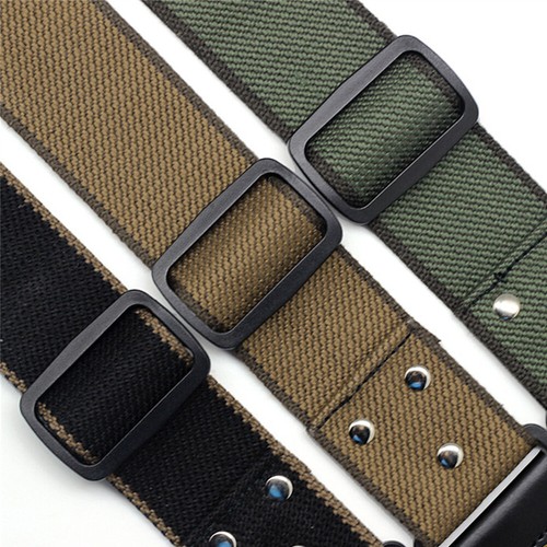 Adjustable Acoustic Guitar Strap Fashion Pure Cotton For Electric Guitar Bass - Picture 7 of 15