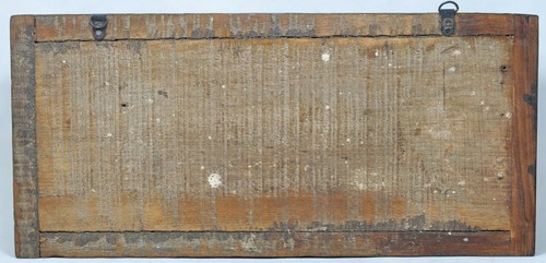 Antique Wooden Musicians Procession Decorative Carving Panel Original Old - Picture 5 of 7