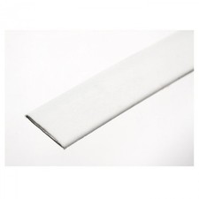 Hemline Steel Boning Biała powlekana plastikiem suknia ślubna, halki i odzież