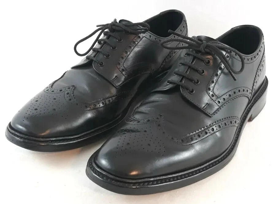 Loake 1880 Chester 2 Black Oxford Mens Shoes Size 9.5 Leather