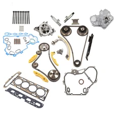 Fits GM Equinox Ecotec 2.0 2.4L Timing Chain Gears Kit W/Head Gasket Bolts Kit