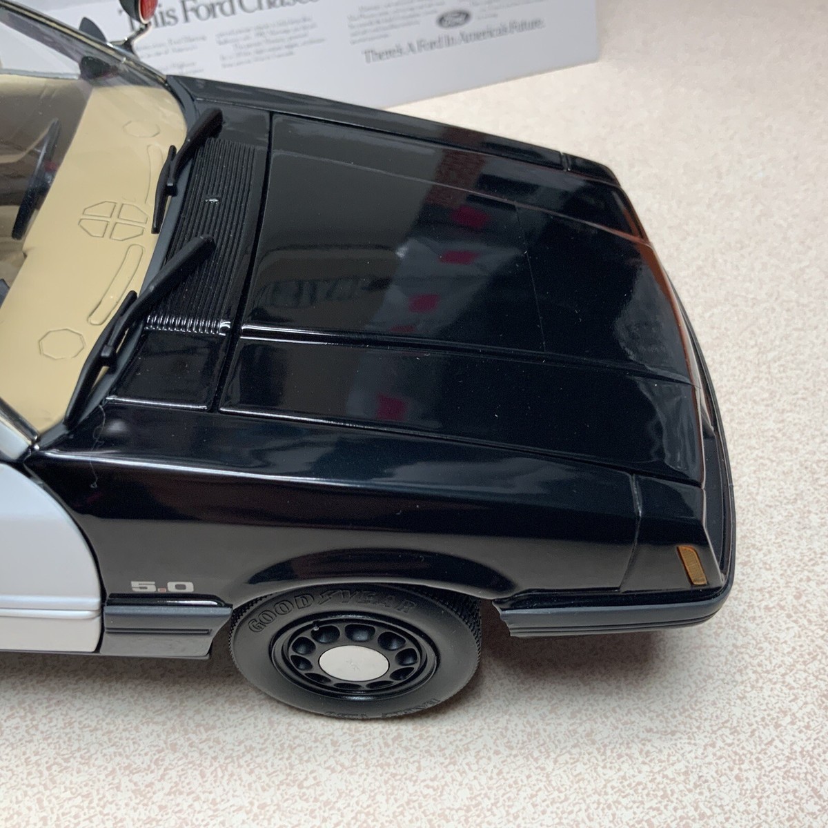 1/18 GMP 1985 Mustang SSP California CHP 9065 Serial #0022 See