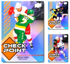 2024-25 Upper Deck CHECKPOINT + Speckle **** PICK YOUR CARD **** From The SET