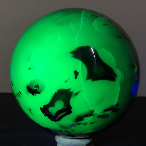 1152g Natural Volcano Agate Crystal Quartz Sphere mineral specimen Healing AH81 - Picture 11 of 16