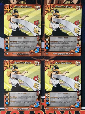My Hero Academia CCG | Rapid Tape Strike x 4 | Series 1 | 1st Edition
