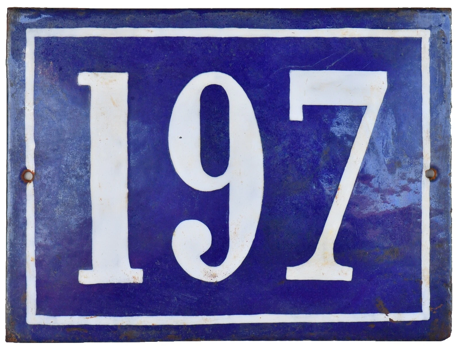 Enamel 1940s French Architectural & Garden Antiques