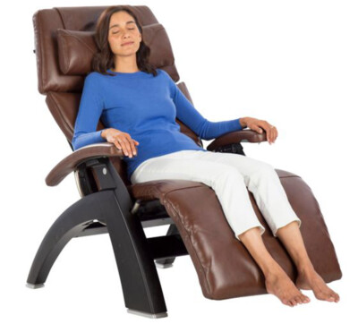 Human Touch PC-610 Supreme Premium Oak Leather Perfect Chair Recliner