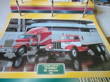 Super Trucks Goldenes Zeitalter USA Peterbilt 50. Jubiläum 1989