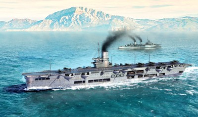 Trumpeter 06713 HMS ARK ROYAL 1939 Model Kit 1/700