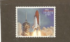 Timbre US Scott #2544A 1995 Endeavor Navette / Express Mail MNH 10,75$