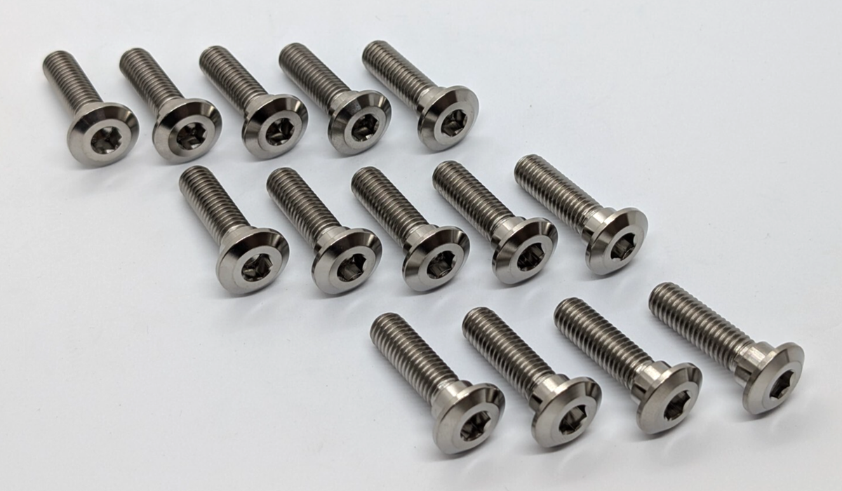 OSRセット Kawasaki ZZR1400 ZX-14R Titanium disc bolts full set 06 on