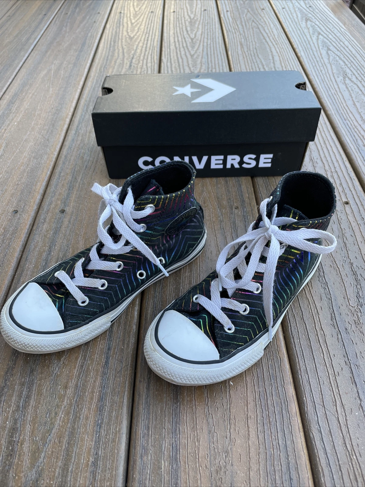 Scarpe alte Converse Chuck Taylor All Star All Of The Stars 13 5 665397F BAMBINI