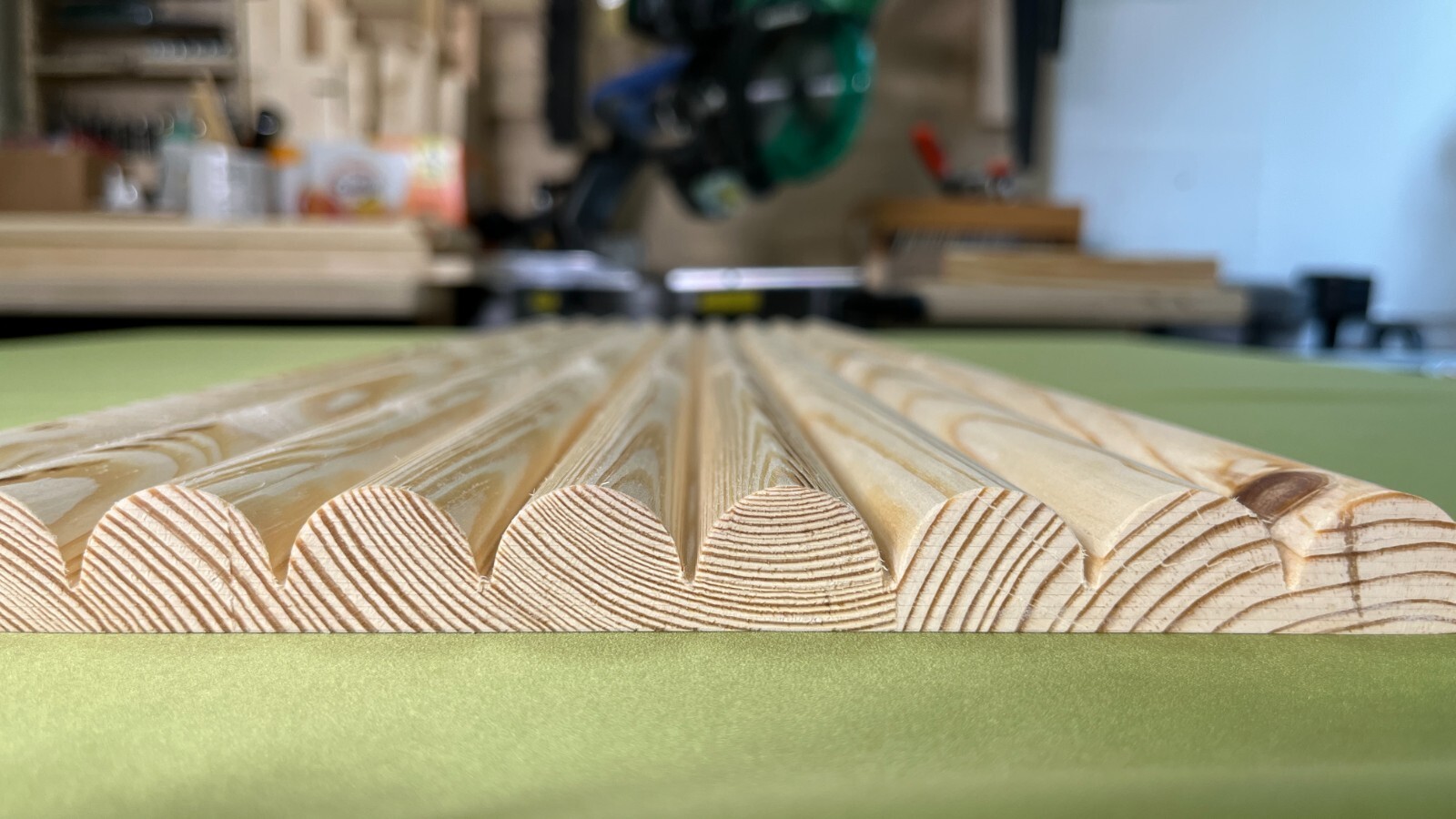 Reeded Wood Panels for Walls, Islands, Cabinets, Ceiling, Tambour Wall Panels