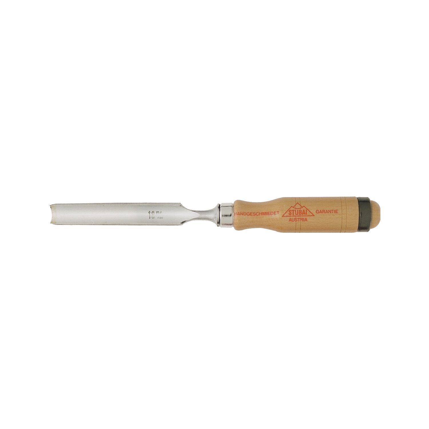 Stubai 360001 Scalpello/Sgorbia per Carpenteria, 6 mm