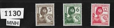 #1130   MNH set Sc 481 - 483 / 1937 Germany / Third Reich Air protection league