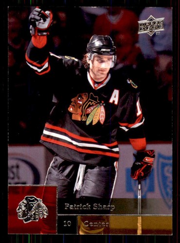 2009-10 Upper Deck #109 Patrick Sharp Chicago Blackhawks