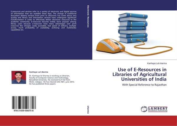 Use Of E-Resources In Libraries Of Agricultural Universities Of India Kanhaya La-image