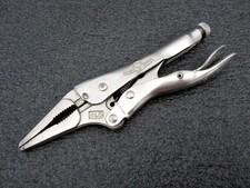 Vintage Petersen Vise Grip 4LN Long Nose Locking Pliers USA