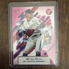 2025 Topps Pristine RIVER RYAN Rookie Pink Refractor #45 RC Dodgers /15 