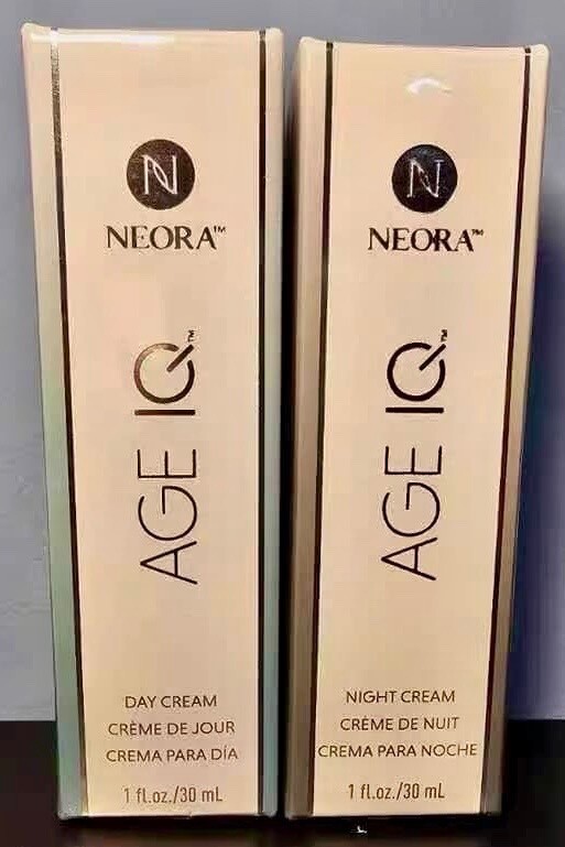 Neora Age IQ DAY & NIGHT Creams (Nerium AD) 1 Each: 2fl oz/60ml - 07/2027 - NIB!