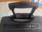 Ermenegildo Zegna Black Carry-On Luggage with Iconic Grey Pinstripe Interior — photo 7