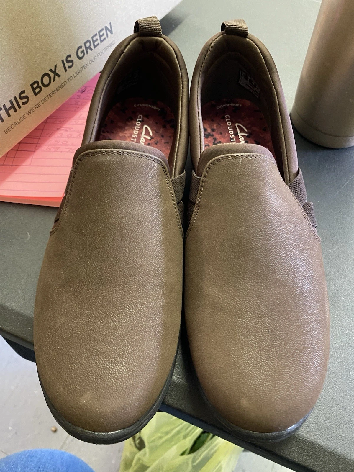 CLARKS Mocassini Clark’s Breeze Bali taglia 8 nuovi con scatola. Marrone.