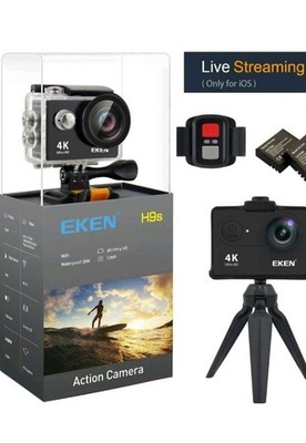Eken H9S sports action camera 4K ultra HD 12MP wifi waterproof black 