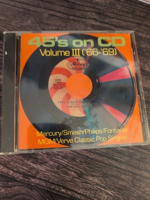 45's on CD, Vol. 3 (1966-1969) by Various Artists (CD, 1988, Polydor)