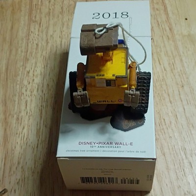Hallmark Keepsake 2018 Disney Pixar Wall-E 10th Anniversary Ornament