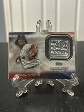 2021 Topps  70th Anniversary Manufactured Logo Patches Pedro Martinez 70LP-PM