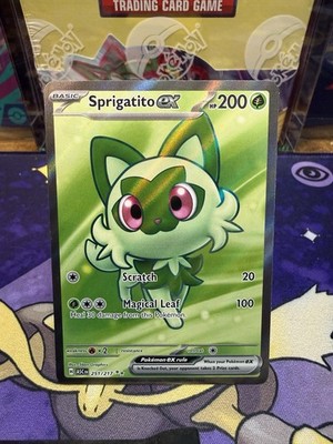 Pokémon TCG- Sprigatito ex 251/217 Ultra Rare- Ascended Heroes 