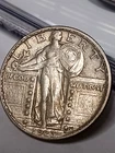 1923 P STANDING LIBERTY QUARTER AU