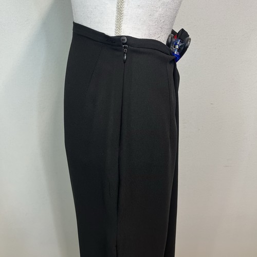 JS Collections Rock Größe 10 lang schwarz Krepp gerade formeller Abend Hochzeit - Bild 7 von 11