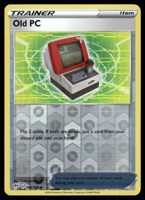 #164/189 Old PC SWSH03: Darkness Ablaze - Reverse Holo