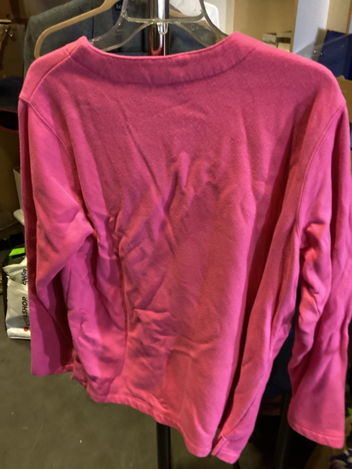 Classic Elements Women’s Pink Button Front Cardig… - image 6