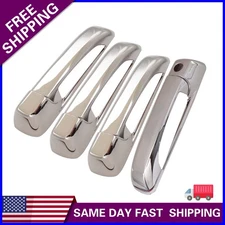 For 2009-2019 Dodge Ram 1500 2500 3500 Chrome 4 Door Handle Tailgate Covers