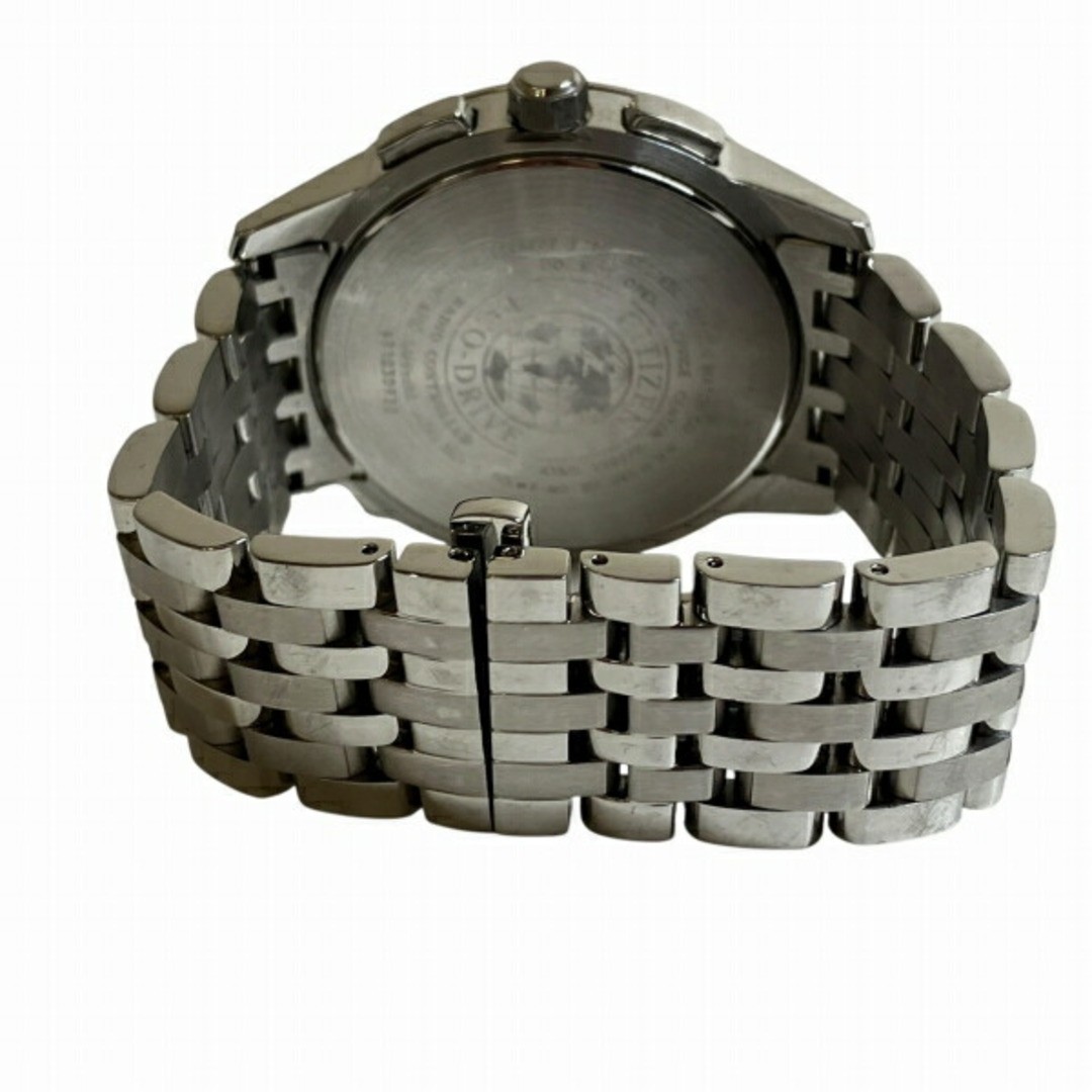 Citizen Eco Drive Radio Solar Men’s Watch Blue Dial Used From Japan image 6