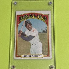 1972 Topps - Hank Aaron #299 LOOK Corners