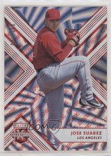 2018 Panini Elite Extra Edition Aspirations Red 31/150 Jose Suarez #122 5t8